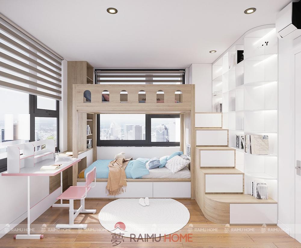 thiết kế và thi công nội thất căn hộ chung cư phong cách Nhật Bản 